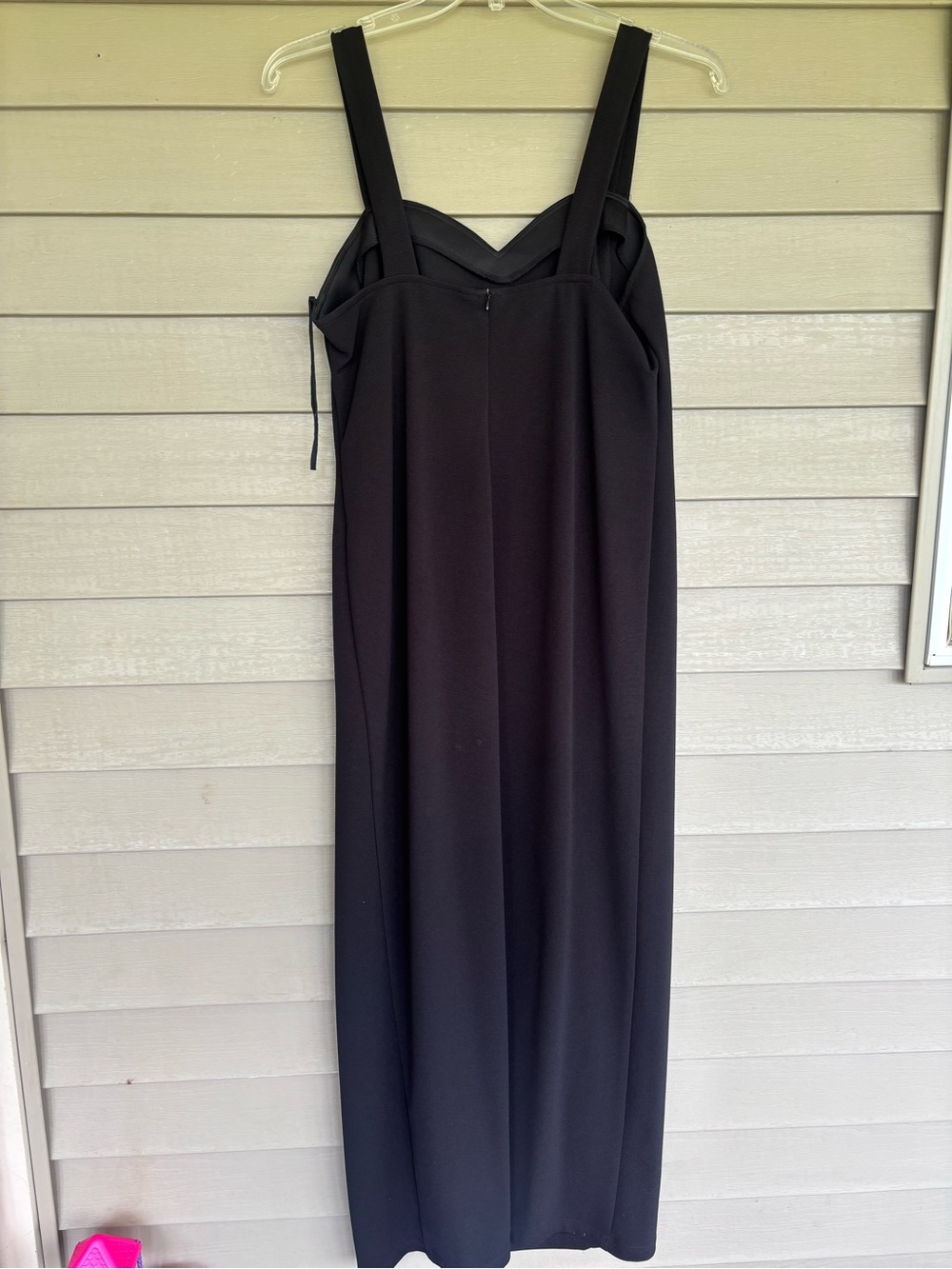 Onyx Nite Black Evening Dress with Beaded Jacket 14W VTG - Picture 5 of 6